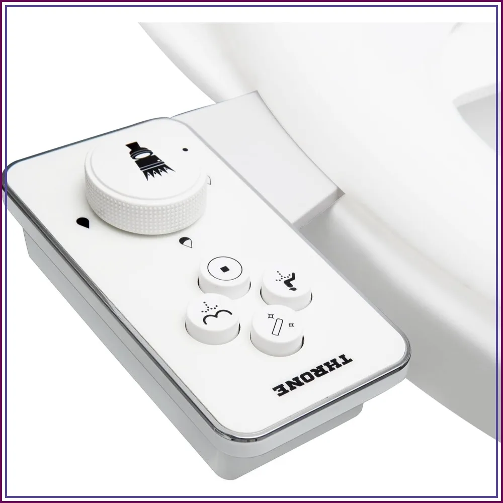 Bidet Attachment for Toilet – USA Patented Non-Electric Dual Nozzle (Frontal & Rear Wash) Easy Install, White
Bidet Attachment for Toilet – USA Patented Non-Electric Dual Nozzle (Frontal & Rear Wash) Easy Install, White