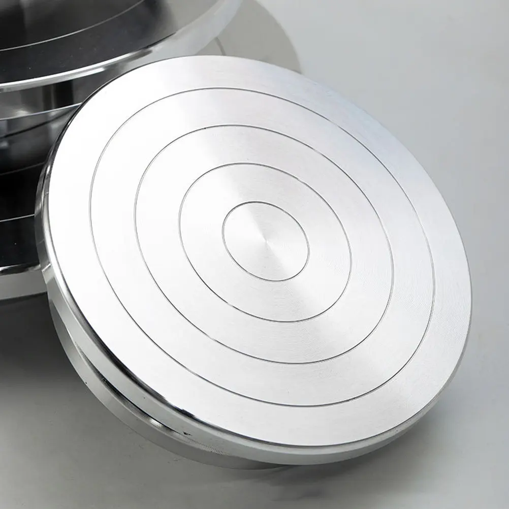 Aluminum Alloy Clay Turntable Stable Smooth Rotation Base Pottery Rotary Plate 360 Degree Rotating Bearing Clay Sculpture Tool
Aluminum Alloy Clay Turntable Stable Smooth Rotation Base Pottery Rotary Plate 360 Degree Rotating Bearing Clay Sculpture Tool