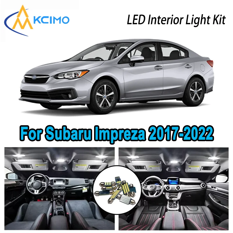 For Subaru Impreza 2017-2022 2018 2019 2020 Premium Bright LED Interior Dome Map Trunk Light Kit Car Led Lamps Canbus No Error
For Subaru Impreza 2017-2022 2018 2019 2020 Premium Bright LED Interior Dome Map Trunk Light Kit Car Led Lamps Canbus No Error
