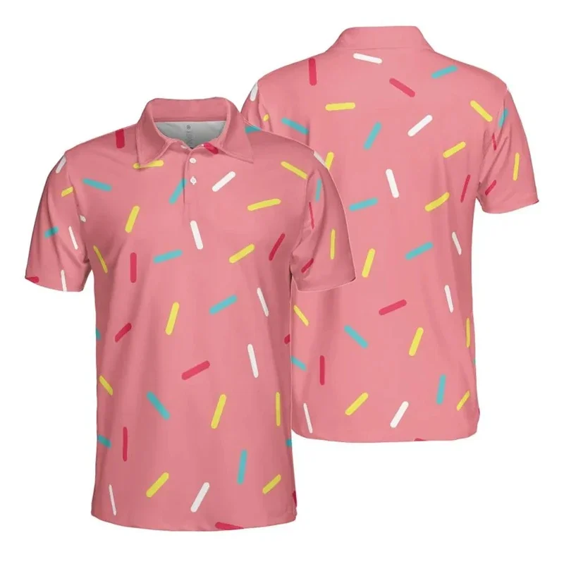 Creative Ice Cream 3D Print Polo Shirts For Men Everyday Casual Funny Graphic Short Sleeve Male Camisa Buttons Laple Clothing
Creative Ice Cream 3D Print Polo Shirts For Men Everyday Casual Funny Graphic Short Sleeve Male Camisa Buttons Laple Clothing