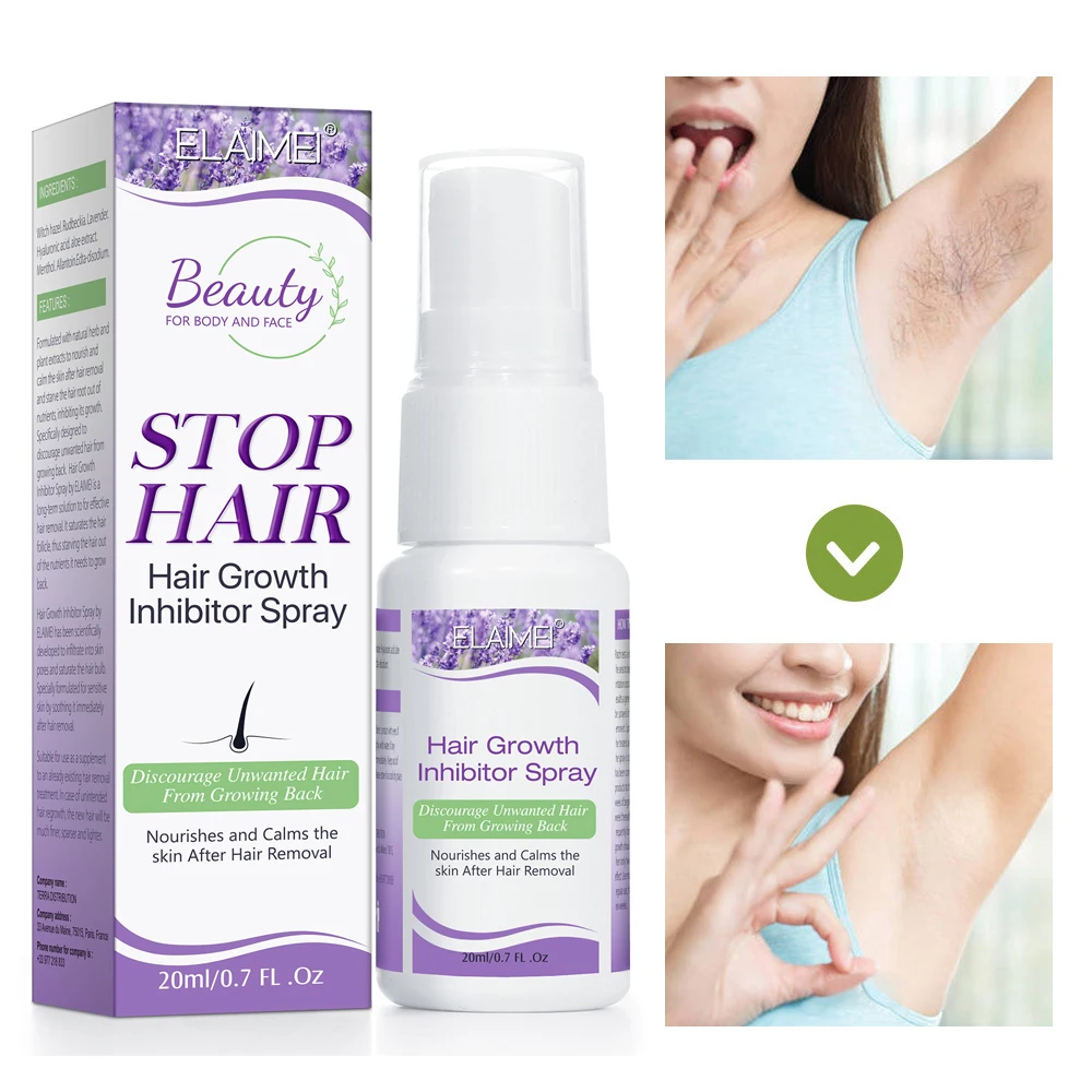 20ML Hair Suppressant Spray STOP HAIR Gently Nourishes and Shrinks Pores All Over The Body Hair Suppressant Spray
20ML Hair Suppressant Spray STOP HAIR Gently Nourishes and Shrinks Pores All Over The Body Hair Suppressant Spray