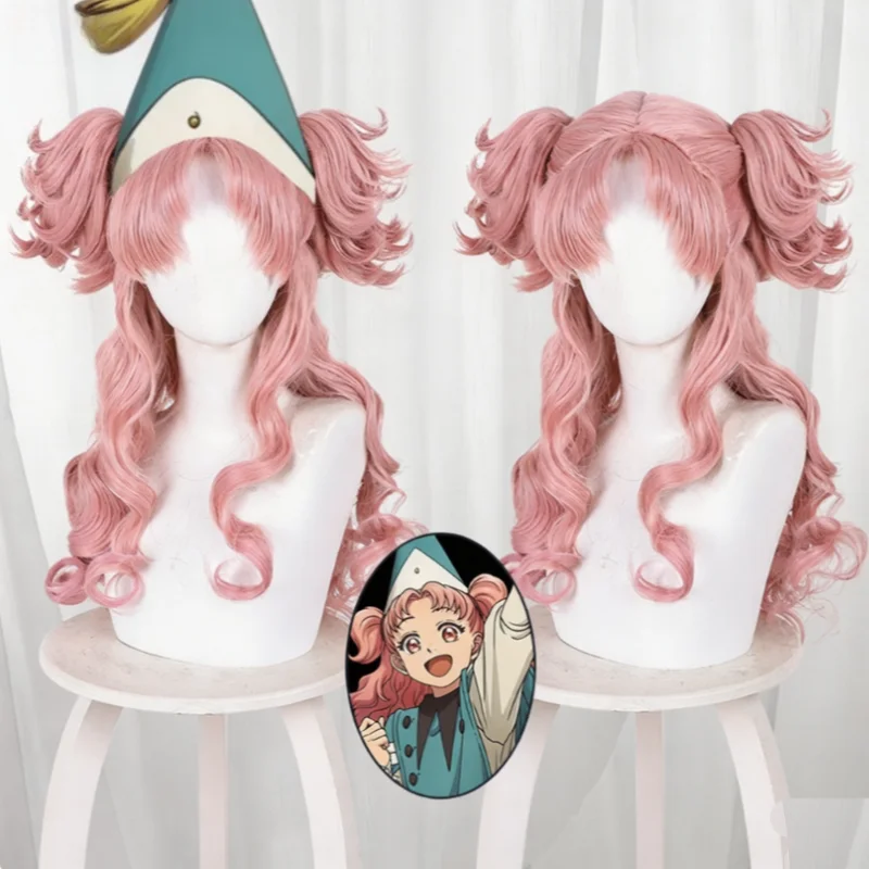 Anime Witch Hat Atelier Tetia Cosplay Wig Pink Ombre Half-Up Twin Tails Wig Gradient Curly Wig Cap Included
Anime Witch Hat Atelier Tetia Cosplay Wig Pink Ombre Half-Up Twin Tails Wig Gradient Curly Wig Cap Included