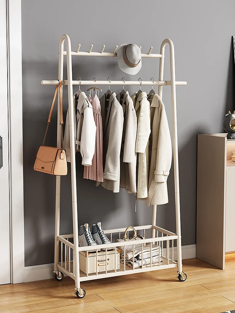 Hanger floor-to-ceiling bedroom household indoor removable drying rack room double-layer hanging clothes rack simple coat rack
Hanger floor-to-ceiling bedroom household indoor removable drying rack room double-layer hanging clothes rack simple coat rack