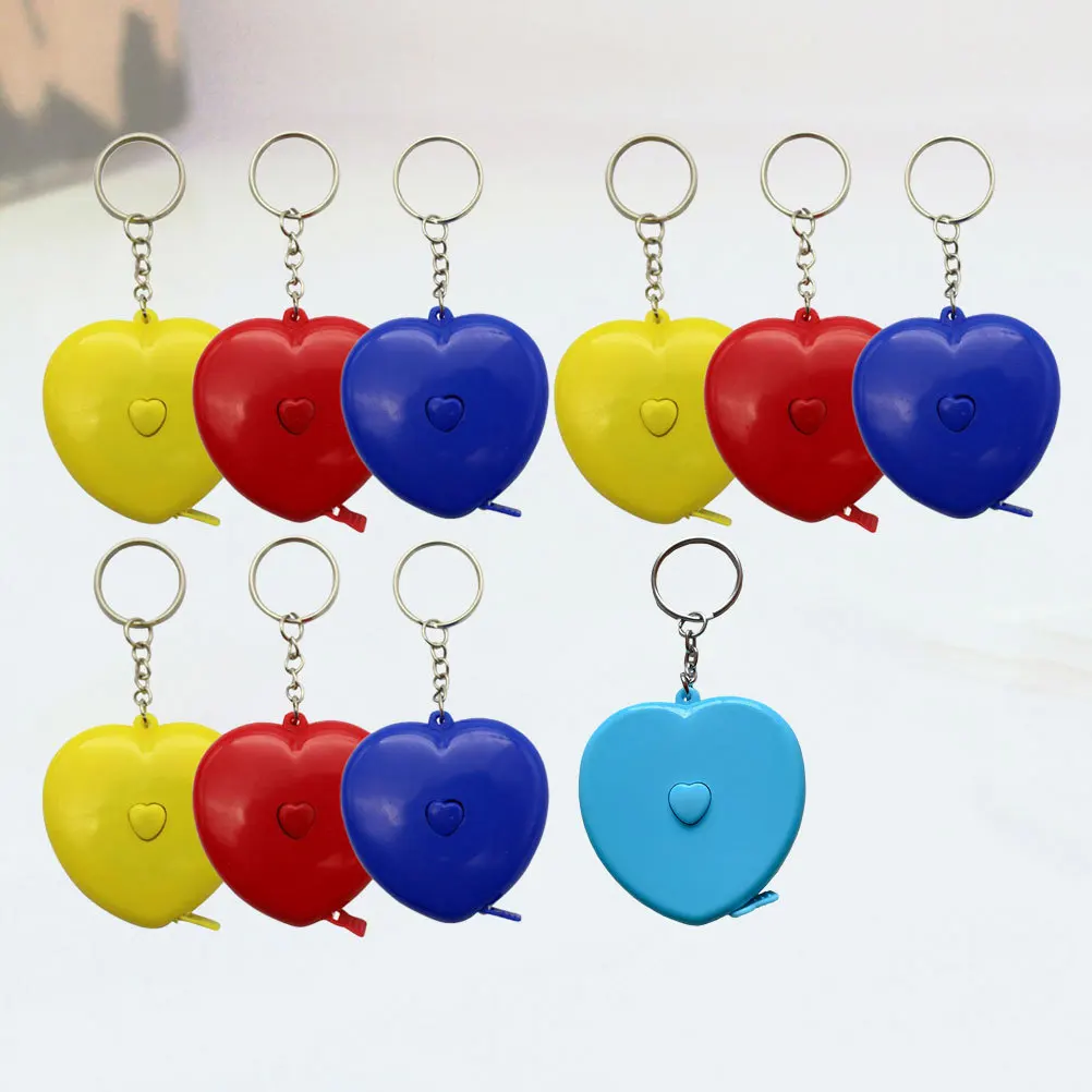 10 pcs Heart-Shaped Measuring Tape 1.5M Retractable Body Tape Ruler Portable For Sewing Medical Craft Making Flexible Durable
10 pcs Heart-Shaped Measuring Tape 1.5M Retractable Body Tape Ruler Portable For Sewing Medical Craft Making Flexible Durable