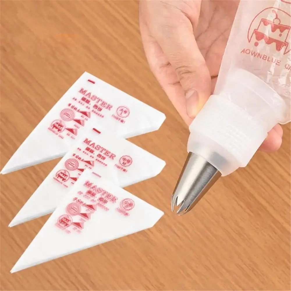 50PCS Small/Large Size Disposable Piping Bag Icing Fondant Cake Cream bag Decorating Pastry Tip Tool Cream Confectionery Bags
50PCS Small/Large Size Disposable Piping Bag Icing Fondant Cake Cream bag Decorating Pastry Tip Tool Cream Confectionery Bags