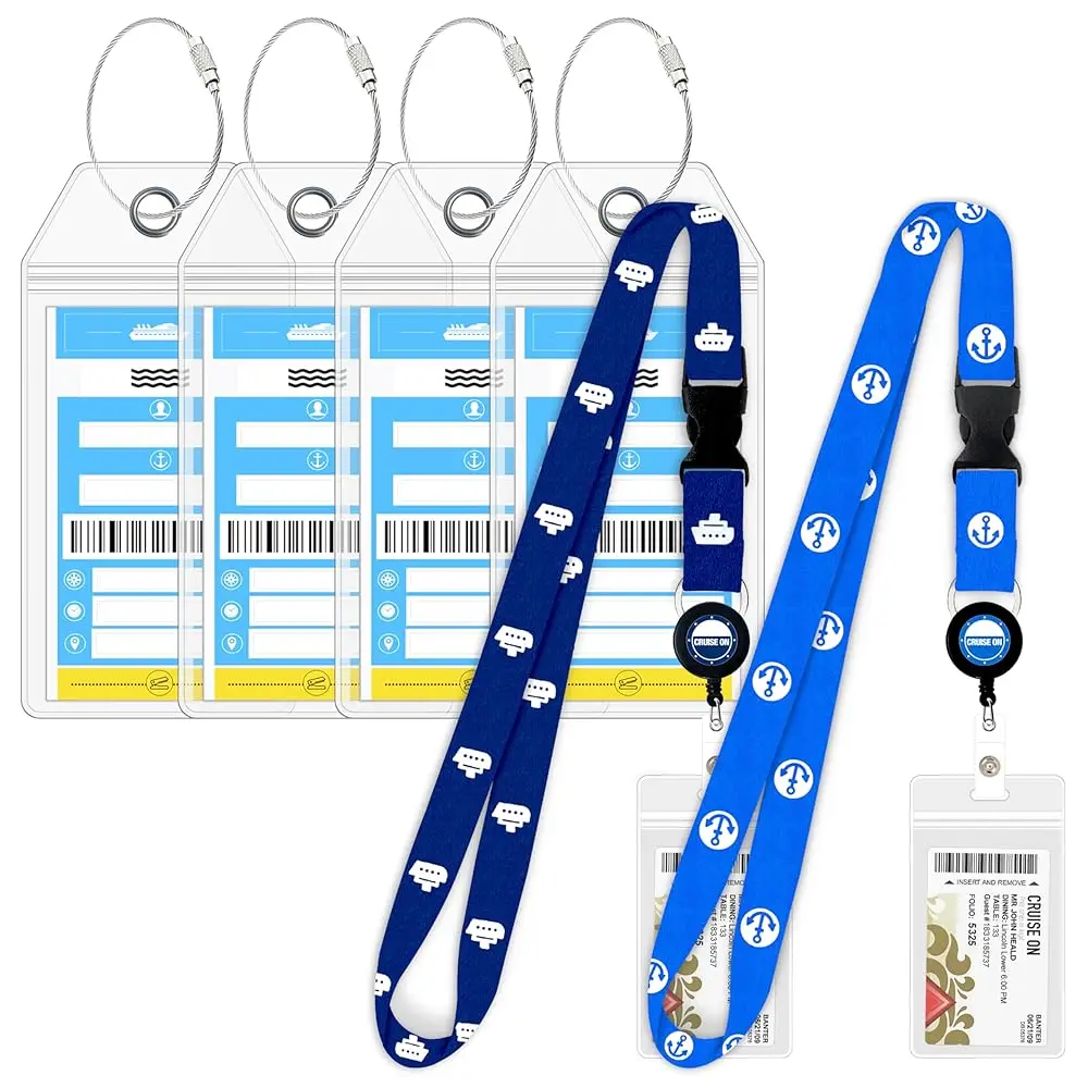 Free ShippingNCL Cruise Luggage Tag Holder (4 Pack) – Fits Printed Norwegian Ship Tags – 2026 & 2027 Cruise Essentials – Clear,
Free ShippingNCL Cruise Luggage Tag Holder (4 Pack) – Fits Printed Norwegian Ship Tags – 2026 & 2027 Cruise Essentials – Clear,