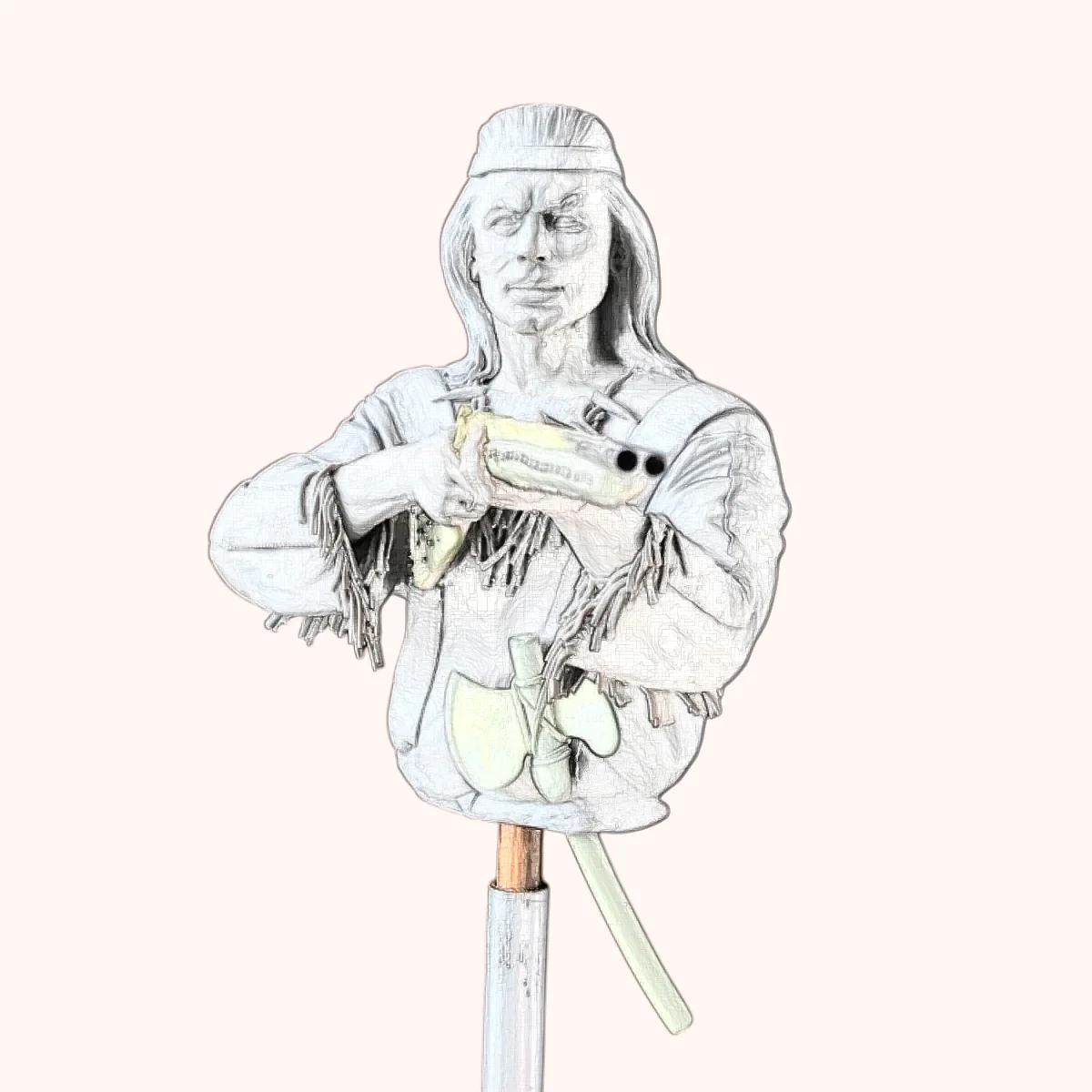 Комплект неокрашенной модели из смолы в масштабе 1/10, военная тема, бюст, разобранный и неокрашенный GK
Комплект неокрашенной модели из смолы в масштабе 1/10, военная тема, бюст, разобранный и неокрашенный GK