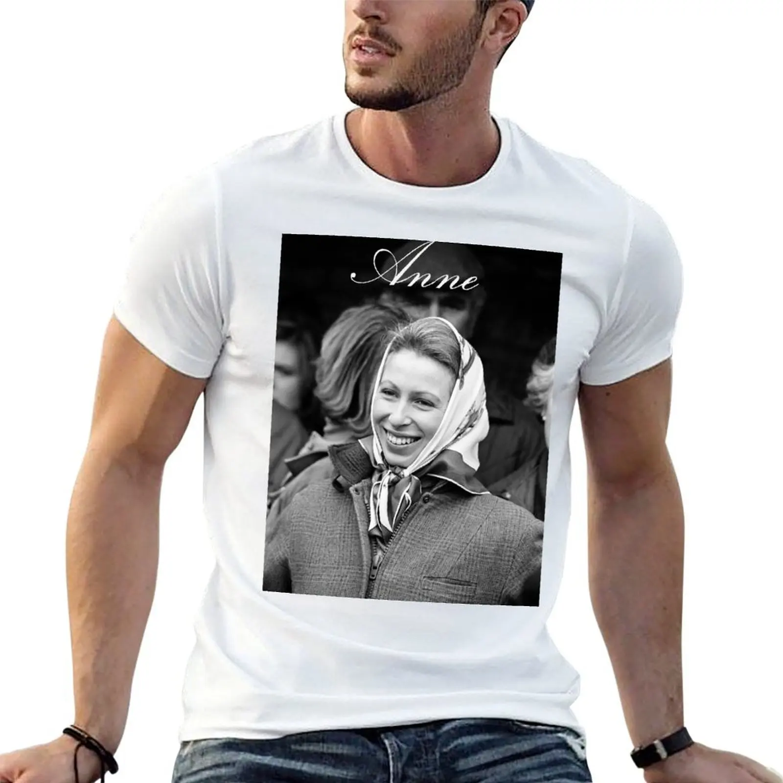 HRH Princess Anne 1976 T-Shirt t shirts for man cotton soft man t shirts graphic t shirts for man cotton T-shirt
HRH Princess Anne 1976 T-Shirt t shirts for man cotton soft man t shirts graphic t shirts for man cotton T-shirt