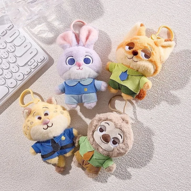 Disney Judy Nick Keychain Backpack Pendant Accessory Girls Boy Benjamin Clawhauser Cartoon Anime Doll Ornament Keychains Gifts
Disney Judy Nick Keychain Backpack Pendant Accessory Girls Boy Benjamin Clawhauser Cartoon Anime Doll Ornament Keychains Gifts