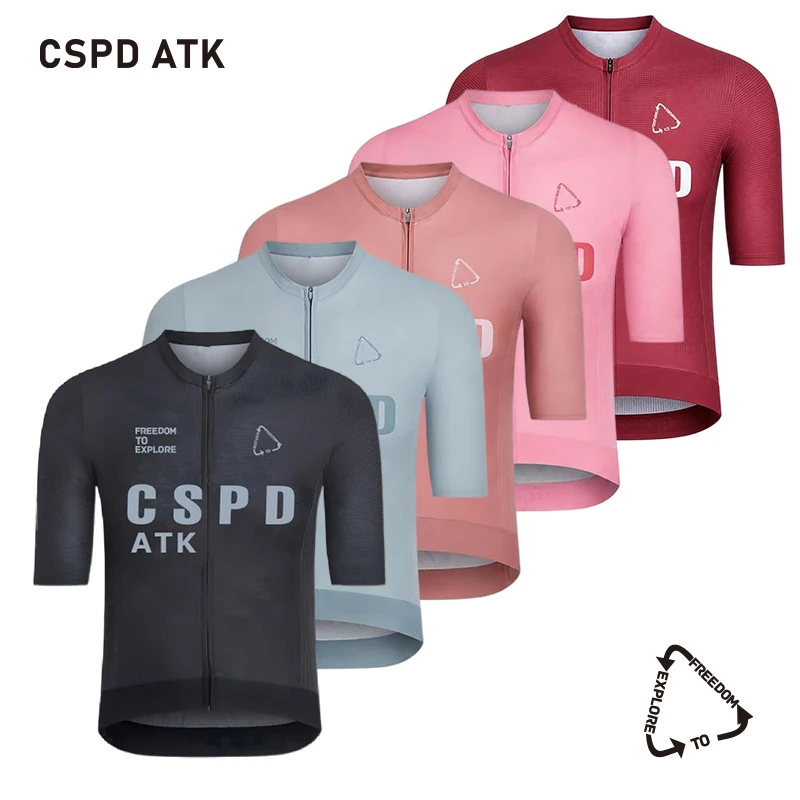 CSPD ATK Pro Team Cycling Jersey Men Summer Aero Race Fit Quick Dry MTB Road Bike Jersey Sunscreen cycling top energy band
CSPD ATK Pro Team Cycling Jersey Men Summer Aero Race Fit Quick Dry MTB Road Bike Jersey Sunscreen cycling top energy band