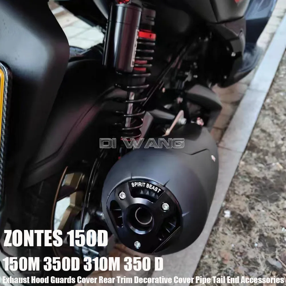 For ZONTES 150D 150M 350D 310M 350 D Motorcycle Exhaust Hood Guards Cover Rear Trim Decorative Cover Pipe Tail End Accessories
For ZONTES 150D 150M 350D 310M 350 D Motorcycle Exhaust Hood Guards Cover Rear Trim Decorative Cover Pipe Tail End Accessories