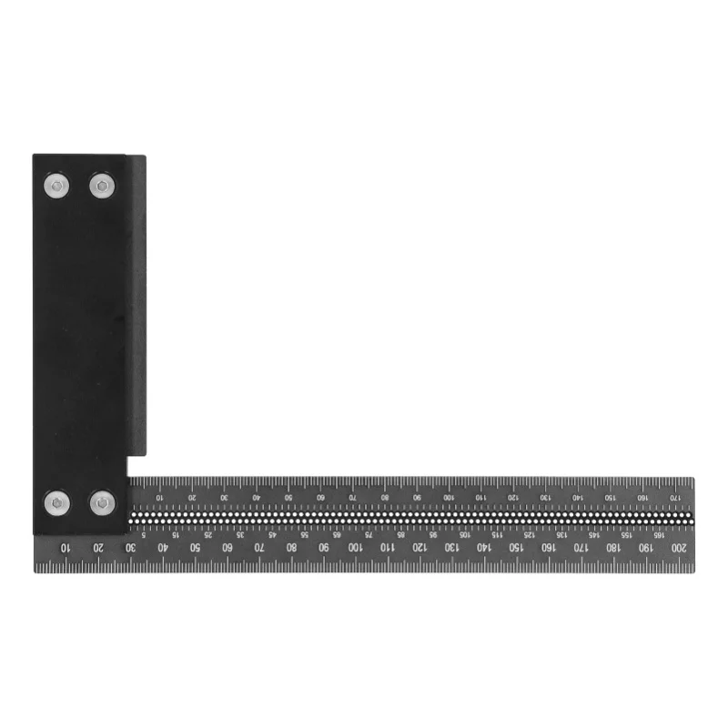 L Square Ruler Aluminum Alloy Right Angle Rulers Carpenter Squares For DIY Woodworker
L Square Ruler Aluminum Alloy Right Angle Rulers Carpenter Squares For DIY Woodworker