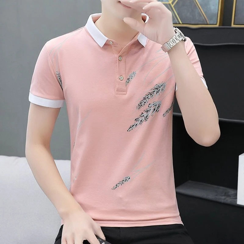 New Summer Men's Short Sleeve Cotton Polo Shirt Turn-Down Collar Fashion Style Light or Heavy Choice
New Summer Men's Short Sleeve Cotton Polo Shirt Turn-Down Collar Fashion Style Light or Heavy Choice