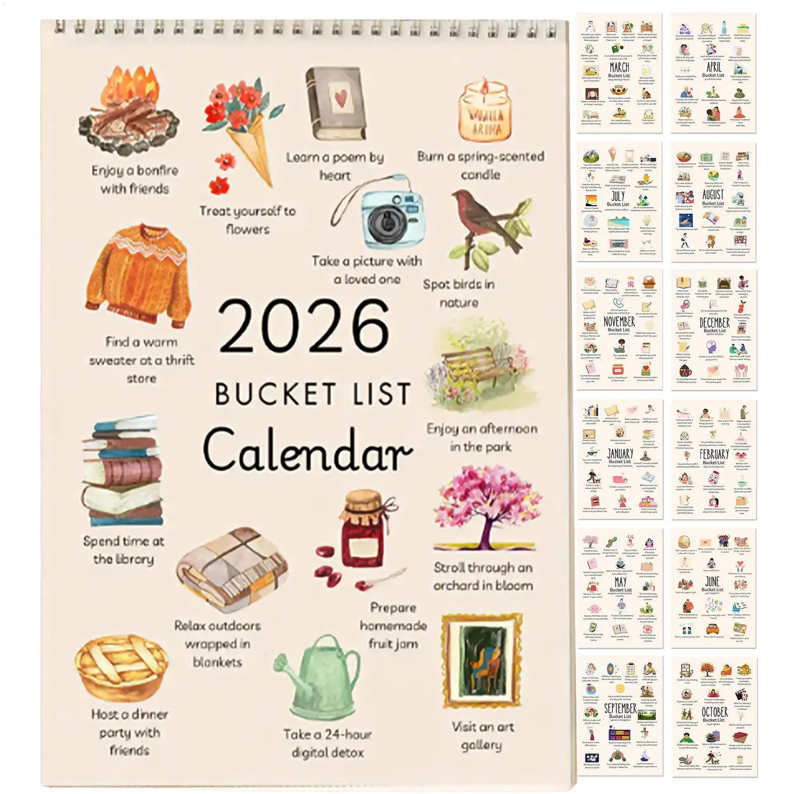 New Calendar For 2026 Bucket List Calendar W ish Calendar 2026 Funny Wall Calendar 12 Months Plan List Inspirational Quotes
New Calendar For 2026 Bucket List Calendar W ish Calendar 2026 Funny Wall Calendar 12 Months Plan List Inspirational Quotes