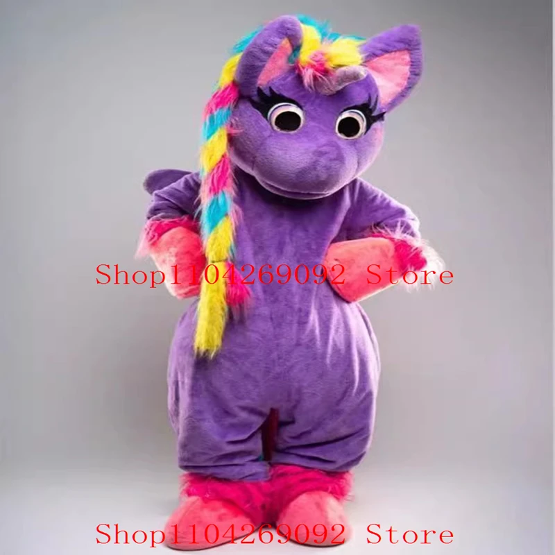 Cute Purple Unicorn Mascot Costume Cartoon Pony Mascotter Birthday Anime Cosplay Costumes Character Party Maskote Carnival Suite
Cute Purple Unicorn Mascot Costume Cartoon Pony Mascotter Birthday Anime Cosplay Costumes Character Party Maskote Carnival Suite