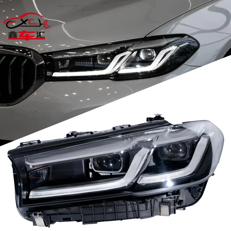 Fit For BMW 5 Series G30 Headlight 2021-2023 BMW G30LCI Headlights 520 525 530 Headlight Full LED Headlight Assembly 9479273/274
Fit For BMW 5 Series G30 Headlight 2021-2023 BMW G30LCI Headlights 520 525 530 Headlight Full LED Headlight Assembly 9479273/274