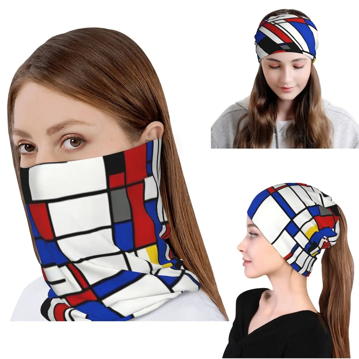 Piet Mondrian Bandana Neck Cover Mask Scarf Multi-use Cycling Scarf Beanies Hat for Men Women Adult All Season
Piet Mondrian Bandana Neck Cover Mask Scarf Multi-use Cycling Scarf Beanies Hat for Men Women Adult All Season
