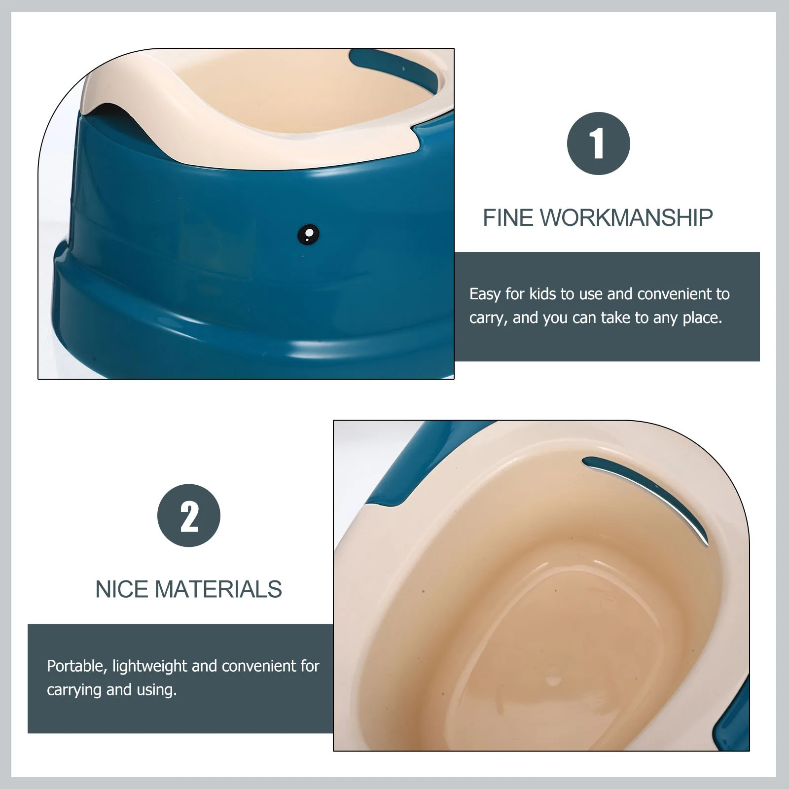 Children Potty Training Toilet Compact Portable Toddler Potty Training Toilet for Boys Girls Travel Indoor Outdoor
Children Potty Training Toilet Compact Portable Toddler Potty Training Toilet for Boys Girls Travel Indoor Outdoor