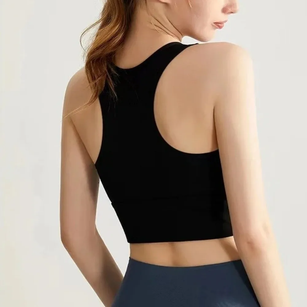 Anti-sagging Elastic Sports Bra Stretch Quick-drying Yoga Vest Push-up Pad Breathable Training Fitness Bra Fitness Training
Anti-sagging Elastic Sports Bra Stretch Quick-drying Yoga Vest Push-up Pad Breathable Training Fitness Bra Fitness Training