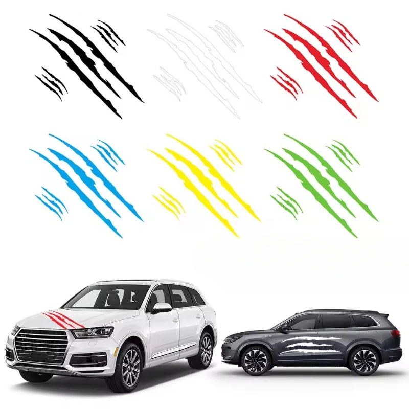 Universal Car Monster Claw Marks Sticker Vinyl Car Headlight Hood Decals Auto Body Decorative Stickers Exterior Accessories
Universal Car Monster Claw Marks Sticker Vinyl Car Headlight Hood Decals Auto Body Decorative Stickers Exterior Accessories