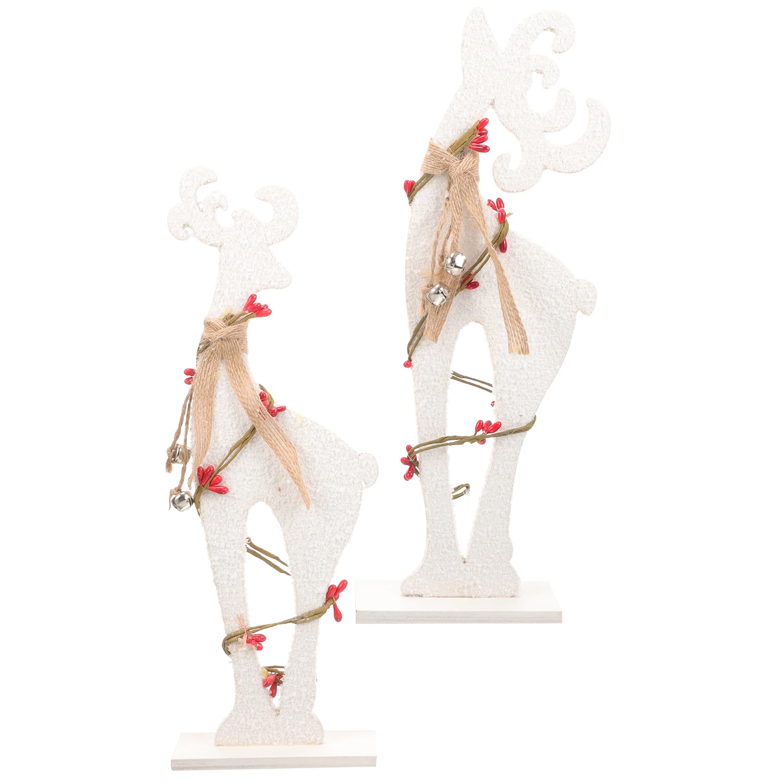 2pcs Elk Wooden Christmas Deer Table Decor Desktop Adornment Desk Decoration Stable Base Home Office Holiday Gift
2pcs Elk Wooden Christmas Deer Table Decor Desktop Adornment Desk Decoration Stable Base Home Office Holiday Gift