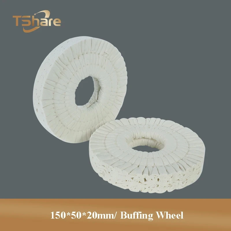 2PCS 150*50*20mm -2 Economic Type Buffing Wheel Pure Cotton Material Polishing Wheel for Edge Banding Machine
2PCS 150*50*20mm -2 Economic Type Buffing Wheel Pure Cotton Material Polishing Wheel for Edge Banding Machine