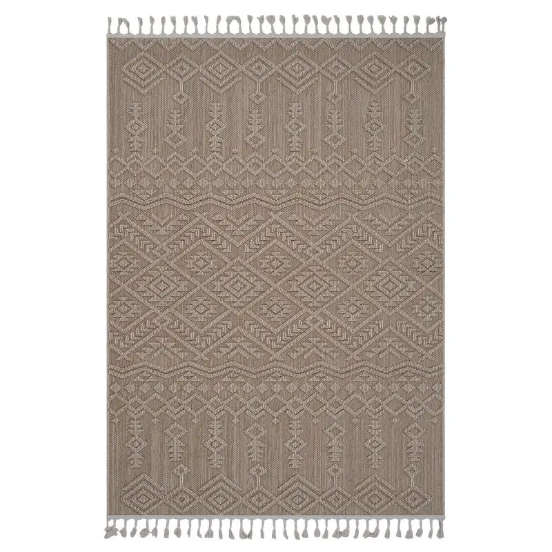 Natural Traditional Indoor Outdoor Area Rug 5' x 7
Natural Traditional Indoor Outdoor Area Rug 5' x 7