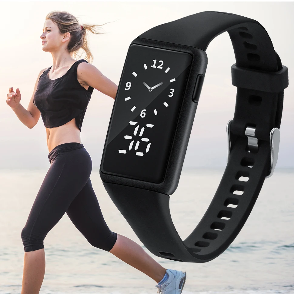 Electronic Sport Watch Multifunctional Easy Read Smart Watch Waterproof Comfortable sports Digital LED Silicone Strap Watch
Electronic Sport Watch Multifunctional Easy Read Smart Watch Waterproof Comfortable sports Digital LED Silicone Strap Watch