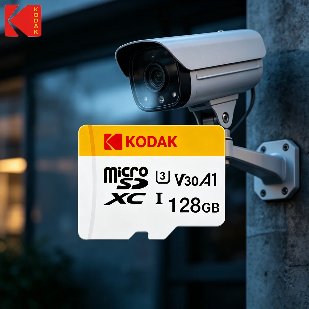 KODAK Micro SD Memory Card 128GB 100MB/s Class10 U3 UHS-I 32GB 64GB 256GB TF SD Card 4K HD For Phone PC
KODAK Micro SD Memory Card 128GB 100MB/s Class10 U3 UHS-I 32GB 64GB 256GB TF SD Card 4K HD For Phone PC