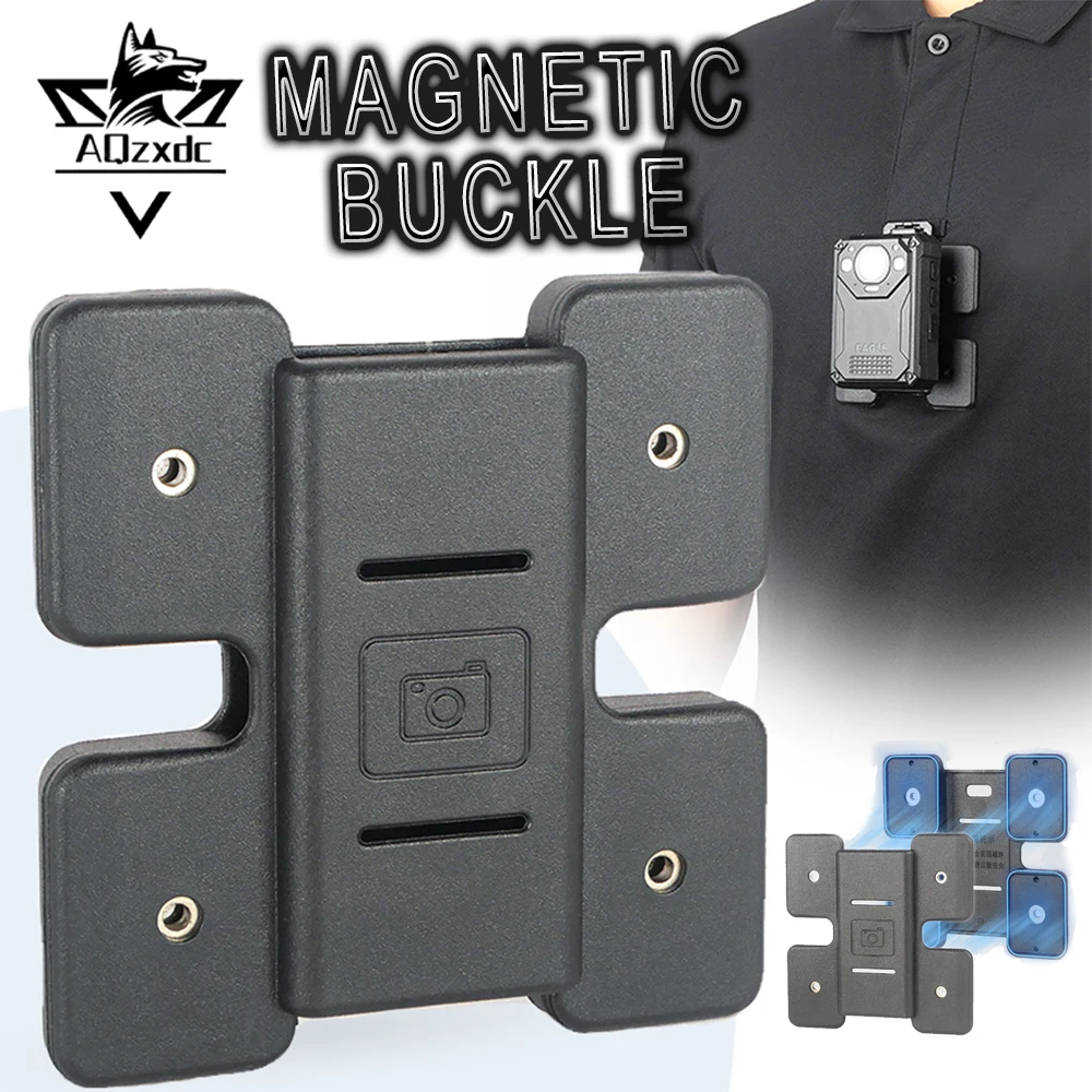 Tactical Magnetic Buckle Airsoft Magnetic Body Camera mMount Compatible with Various Clothing for CS Hunting Paintball Shooting
Tactical Magnetic Buckle Airsoft Magnetic Body Camera mMount Compatible with Various Clothing for CS Hunting Paintball Shooting