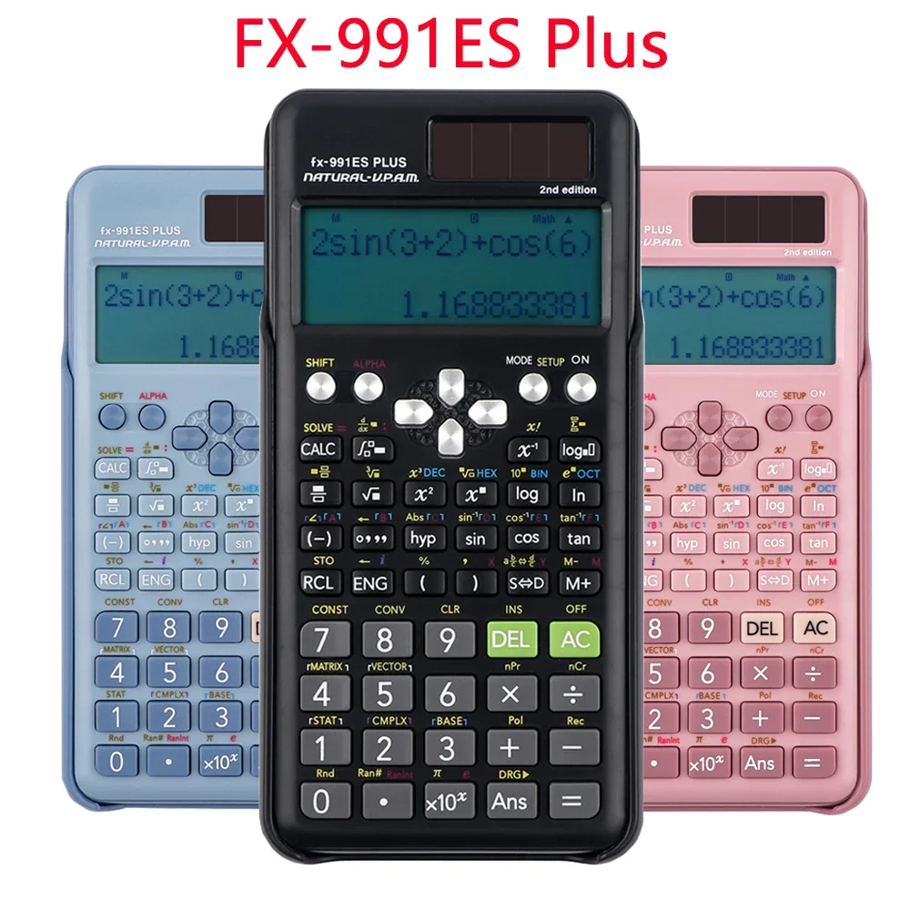 Калькулятор для FX-991ES-PLUS-2nd оригинальные функции научного калькулятора для школьников старшеклассников, офисный аккумулятор для монет
Калькулятор для FX-991ES-PLUS-2nd оригинальные функции научного калькулятора для школьников старшеклассников, офисный аккумулятор для монет