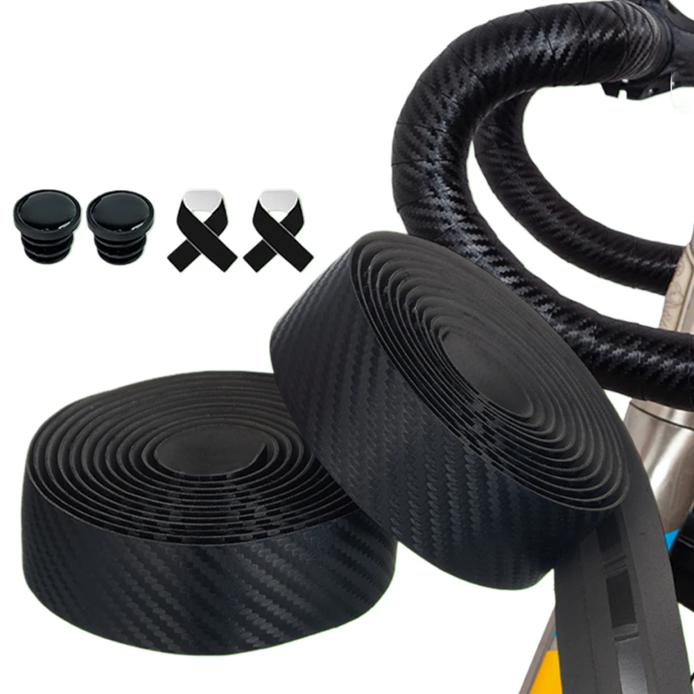 2pcs Handlebar Tapes Road Bike Handlebar Tape Carbon Fiber Pattern Antislip PU Shock Absorption EVA Bicycle Handlebar Tapes
2pcs Handlebar Tapes Road Bike Handlebar Tape Carbon Fiber Pattern Antislip PU Shock Absorption EVA Bicycle Handlebar Tapes