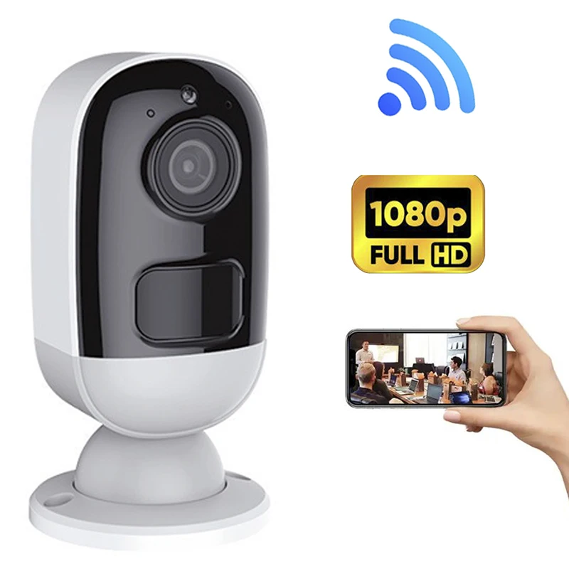 Беспроводная Wi-Fi мини-камера с картой памяти, аккумулятором, PIR-датчиком, ночным видением, двусторонней аудиосвязью для умного дома и видеонаблюдения
Беспроводная Wi-Fi мини-камера с картой памяти, аккумулятором, PIR-датчиком, ночным видением, двусторонней аудиосвязью для умного дома и видеонаблюдения