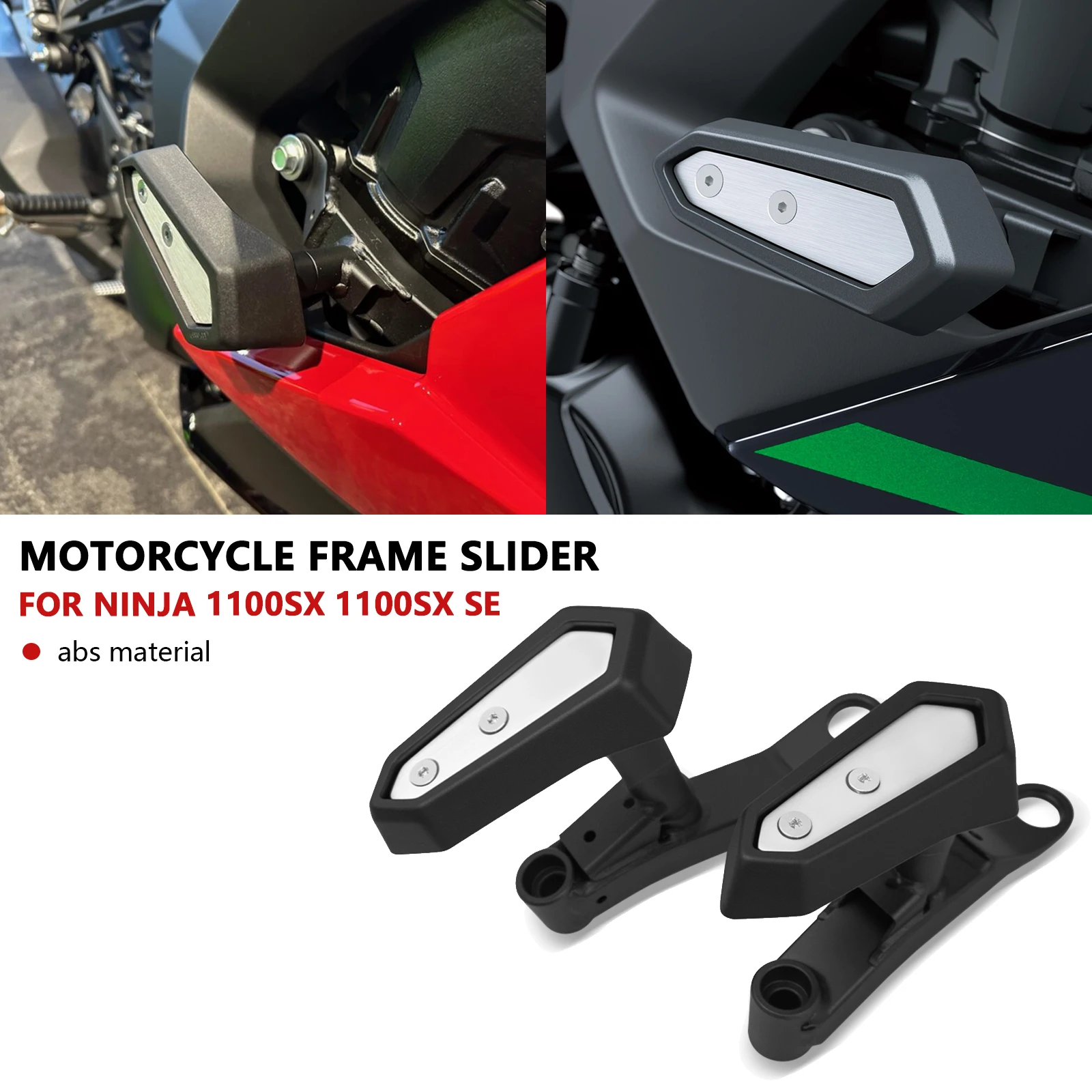 For Ninja 1100SX 2025 NINJA1100SX SE 2025Motorcycle Frame Sliders Crash Protector Engine Falling Protection Pad Protective cover
For Ninja 1100SX 2025 NINJA1100SX SE 2025Motorcycle Frame Sliders Crash Protector Engine Falling Protection Pad Protective cover