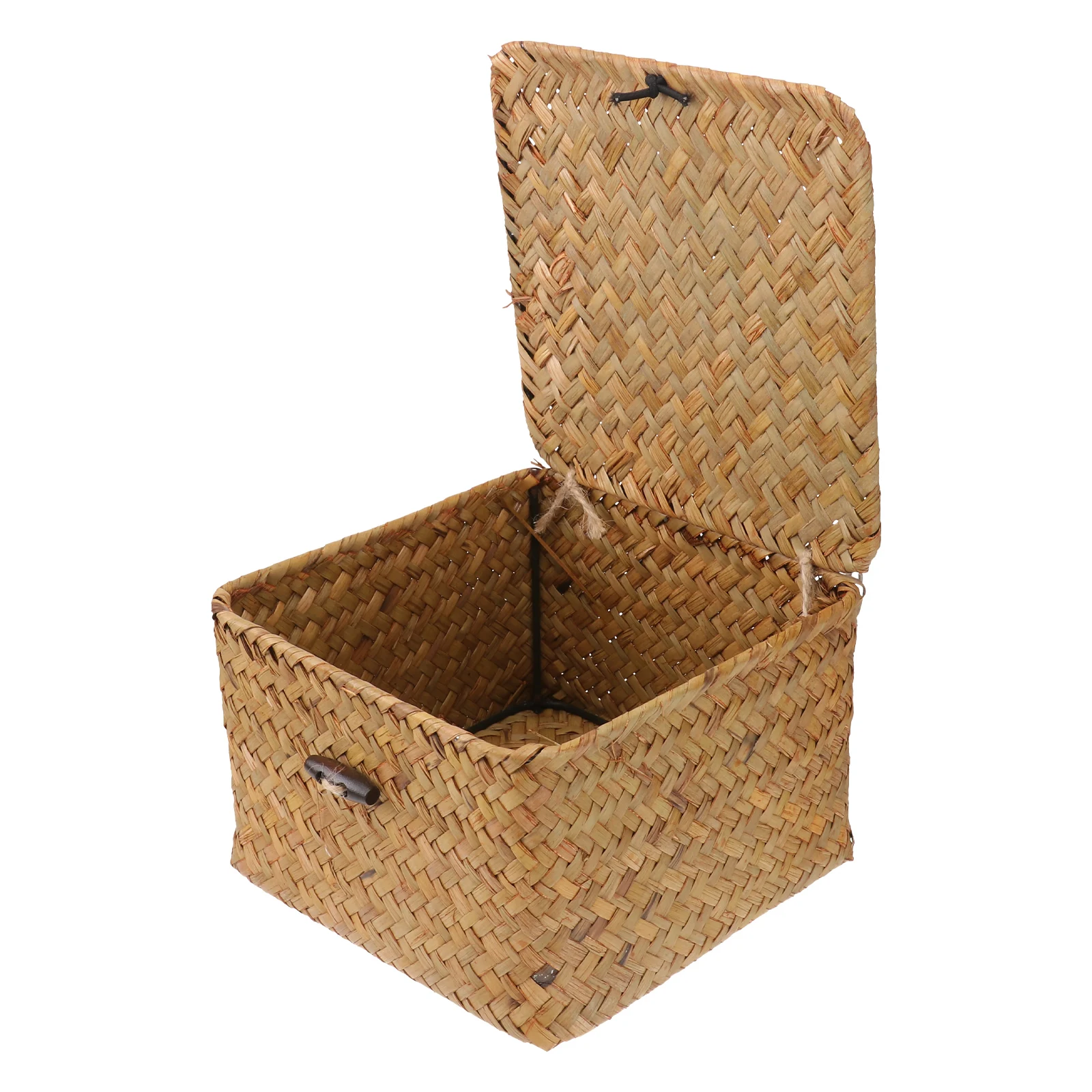 Straw Storage Box Rectangular Woven Bin Tea Holder Jewelry Container Cattail Material Lightweight Organizer Square
Straw Storage Box Rectangular Woven Bin Tea Holder Jewelry Container Cattail Material Lightweight Organizer Square