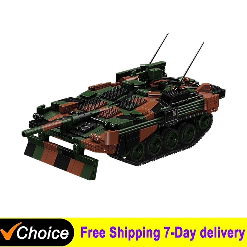 Military STRV103B Heavy Tank MOC Building Blocks 1:28 1773Pcs Main Battle Tank Model Bricks Desktop Ornament Gifts Adult
Military STRV103B Heavy Tank MOC Building Blocks 1:28 1773Pcs Main Battle Tank Model Bricks Desktop Ornament Gifts Adult