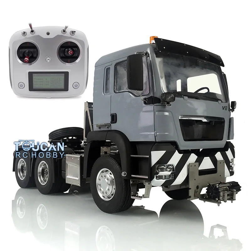 1/14 Радиоуправляемые грузовики LESU, металлическое шасси 6X4 с осью Tgs, модель трактора с дистанционным управлением, лебедка, звуковой свет, радио для модели Tamiyaya Thzh1036
1/14 Радиоуправляемые грузовики LESU, металлическое шасси 6X4 с осью Tgs, модель трактора с дистанционным управлением, лебедка, звуковой свет, радио для модели Tamiyaya Thzh1036