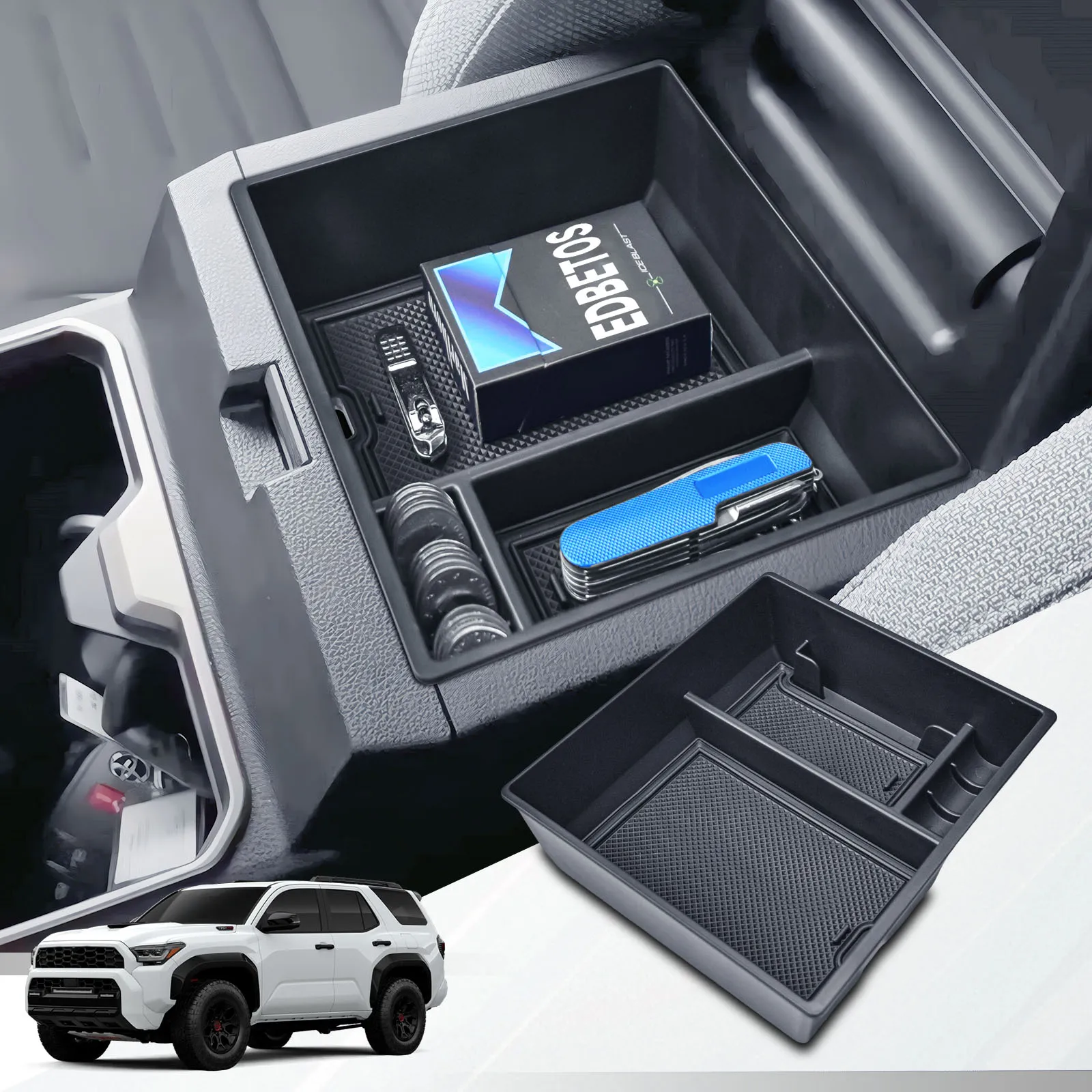 Center Console Organizer Storage Box Tray For 2025 Toyota 4Runner (6th Gen) Armrest Storage Interior Secondary Car Accessories
Center Console Organizer Storage Box Tray For 2025 Toyota 4Runner (6th Gen) Armrest Storage Interior Secondary Car Accessories