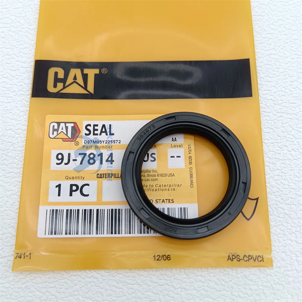 Construction Machinery Parts High Quality Lip Type Oil Seal 9J-7814 9J7814 For CAT Machinery Hot Selling
Construction Machinery Parts High Quality Lip Type Oil Seal 9J-7814 9J7814 For CAT Machinery Hot Selling