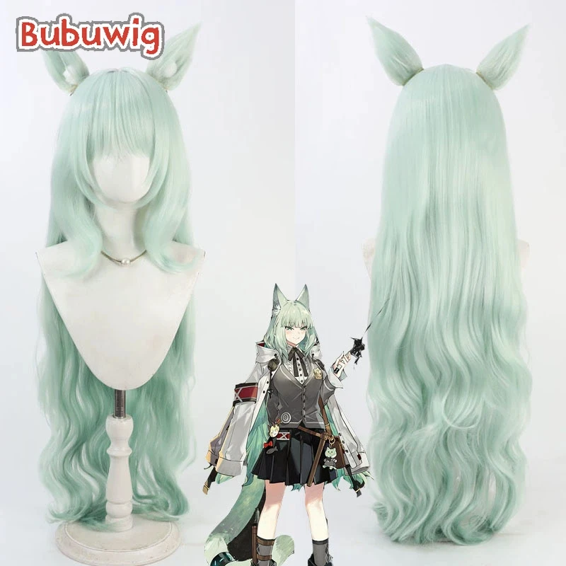 Bubuwig Synthetic Hair Harmonie Cosplay Wigs With Ears Game Arknights Harmonie 90cm Long Wavy Light Green Wig Heat Resistant
Bubuwig Synthetic Hair Harmonie Cosplay Wigs With Ears Game Arknights Harmonie 90cm Long Wavy Light Green Wig Heat Resistant