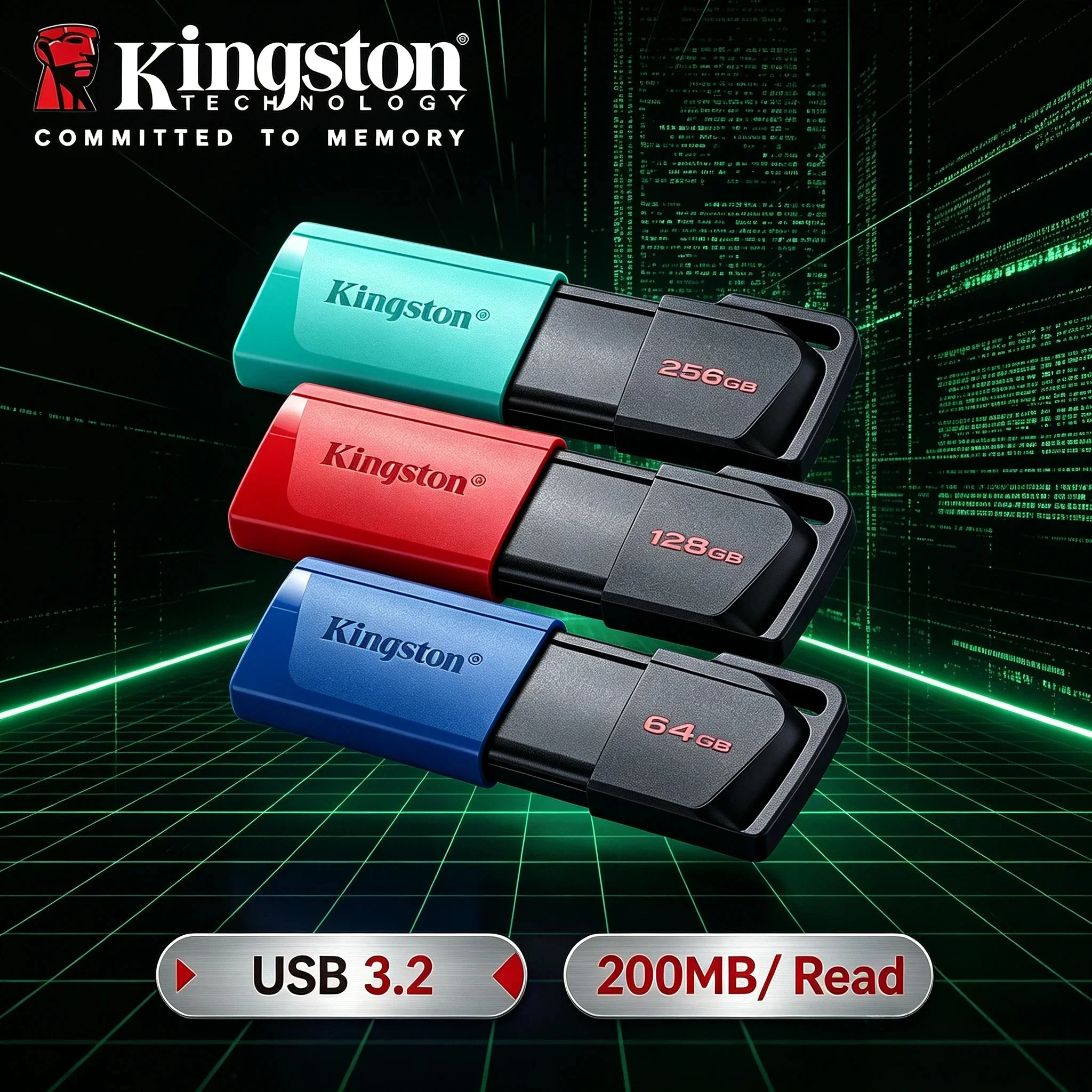 Original Kingston USB 3.2 Gen 1 Flash Drive 64GB 128GB 256GB DTX Pen Drive U Disk High Speed Memory Stick for Desktop Laptop PC
Original Kingston USB 3.2 Gen 1 Flash Drive 64GB 128GB 256GB DTX Pen Drive U Disk High Speed Memory Stick for Desktop Laptop PC