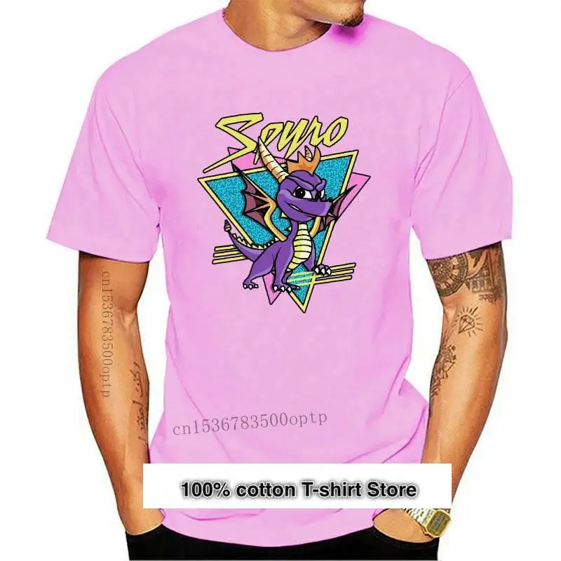 Camiseta con Logo Retro de Spyro The para hombre, ropa masculina, talla mediana, 2848
Camiseta con Logo Retro de Spyro The para hombre, ropa masculina, talla mediana, 2848