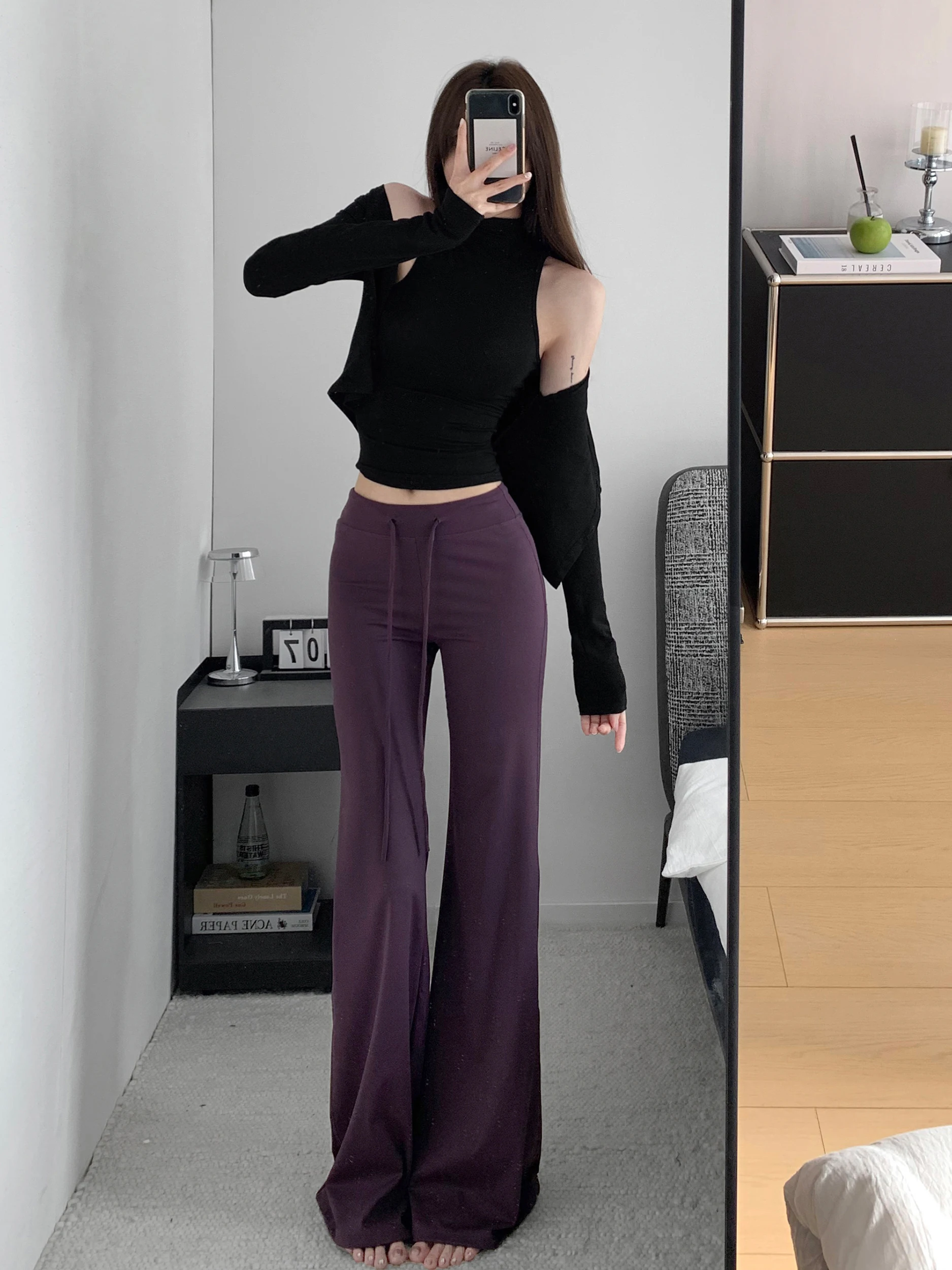 Zhang Zi Wang Zha New Product Lulu Substitute Micro Flared Yoga Butt Lifting Elastic Pants Draping Superb Super Slimming L...
Zhang Zi Wang Zha New Product Lulu Substitute Micro Flared Yoga Butt Lifting Elastic Pants Draping Superb Super Slimming L...