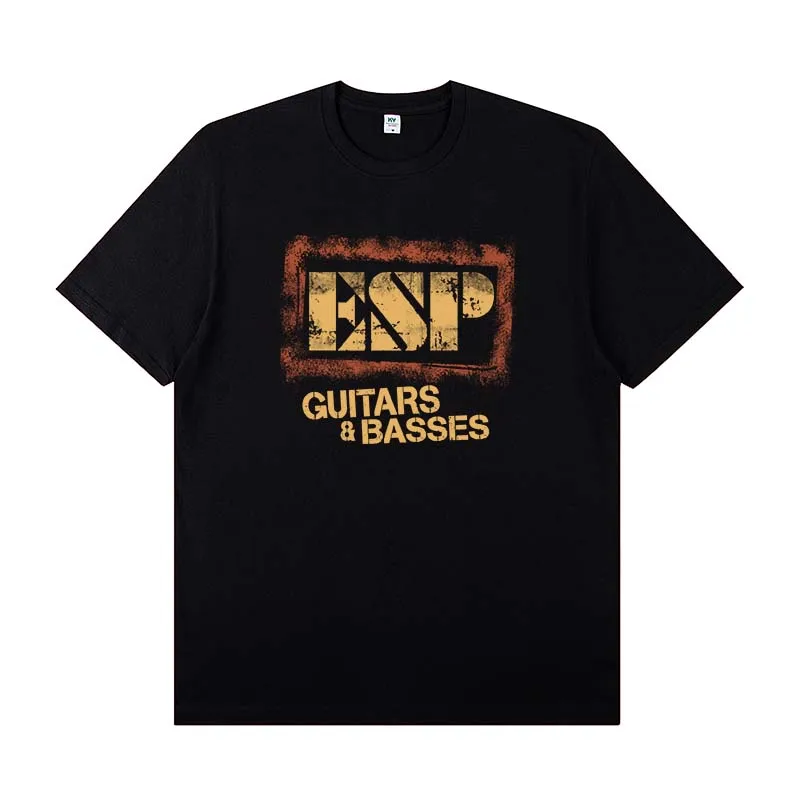 2025 ESP Electric Guitar Peripheral Print Rock Men's Women's Short Sleeve Large Size Cotton Band Guitarist Performance T-Shirt
2025 ESP Electric Guitar Peripheral Print Rock Men's Women's Short Sleeve Large Size Cotton Band Guitarist Performance T-Shirt