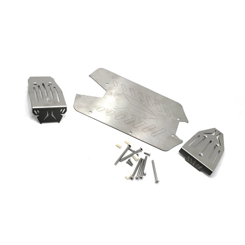 Practical Stainless Steel Chassis Armor Front Rear Protector Skid Plate for 1/10 Arrma VORTEKS Big Rock RC Car Upgrade Parts
Practical Stainless Steel Chassis Armor Front Rear Protector Skid Plate for 1/10 Arrma VORTEKS Big Rock RC Car Upgrade Parts