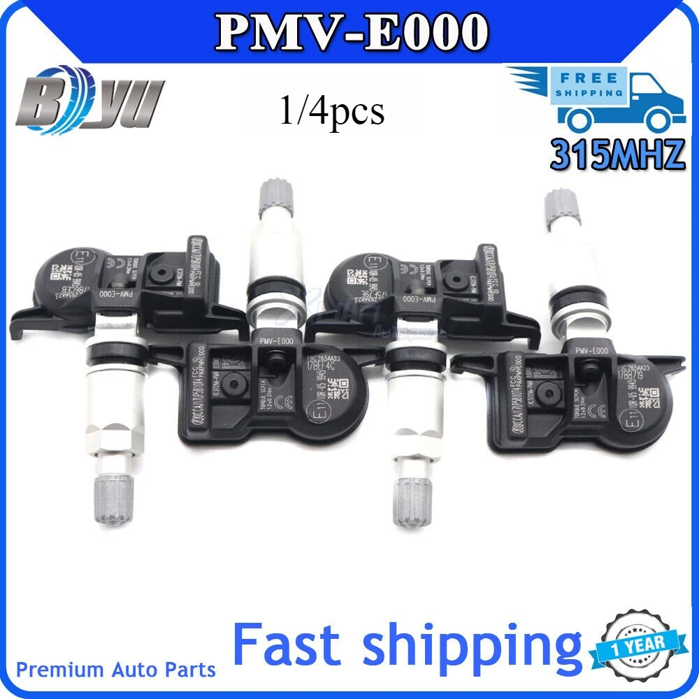 PMV-E000 Датчик давления в шинах TPMS для Toyota Tacoma Camry 4Runner Lexus ES RX Series 315 МГц давление в шинах 42607-12040
PMV-E000 Датчик давления в шинах TPMS для Toyota Tacoma Camry 4Runner Lexus ES RX Series 315 МГц давление в шинах 42607-12040