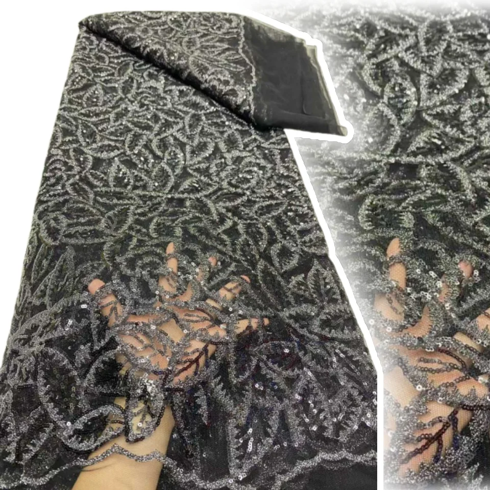 African Sequins Embroidery Lace Fabric 2025 High Quality Lace 5Yards Pink French Lace Fabric Nigerian Fabrics Party TP1668
African Sequins Embroidery Lace Fabric 2025 High Quality Lace 5Yards Pink French Lace Fabric Nigerian Fabrics Party TP1668