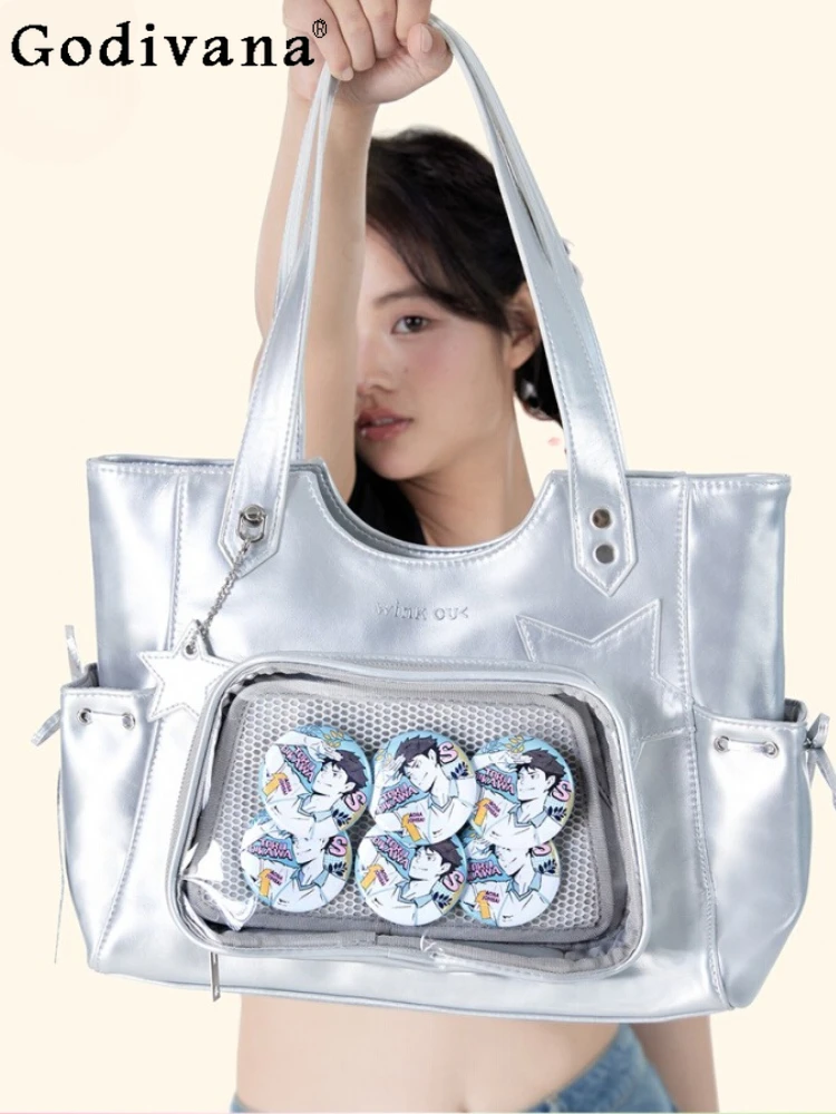 2D японская оригинальная сумка для боли в стиле Лолиты, большая вместимость, 10 см, милая кукольная сумка, повседневная повседневная сумка на плечо для женщин 
2D японская оригинальная сумка для боли в стиле Лолиты, большая вместимость, 10 см, милая кукольная сумка, повседневная повседневная сумка на плечо для женщин