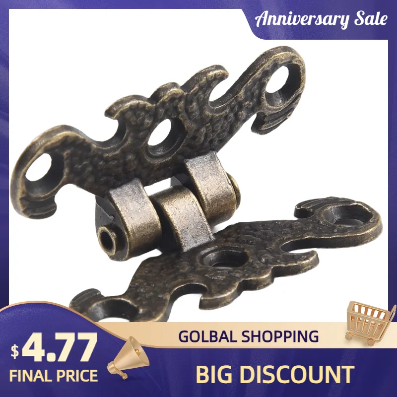 4PCS Cabinet Luggag Hinge Wooden Box Home Decoration Hinge Cabinet Door Butt Hinge Zinc Alloy Furniture Hinges
4PCS Cabinet Luggag Hinge Wooden Box Home Decoration Hinge Cabinet Door Butt Hinge Zinc Alloy Furniture Hinges