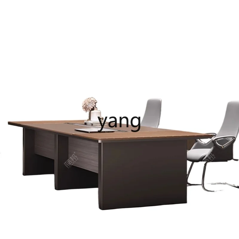 Yjq Conference Table Simple Modern High-End Large Simple Office Small Rectangular Conference Table and Chair Combination
Yjq Conference Table Simple Modern High-End Large Simple Office Small Rectangular Conference Table and Chair Combination